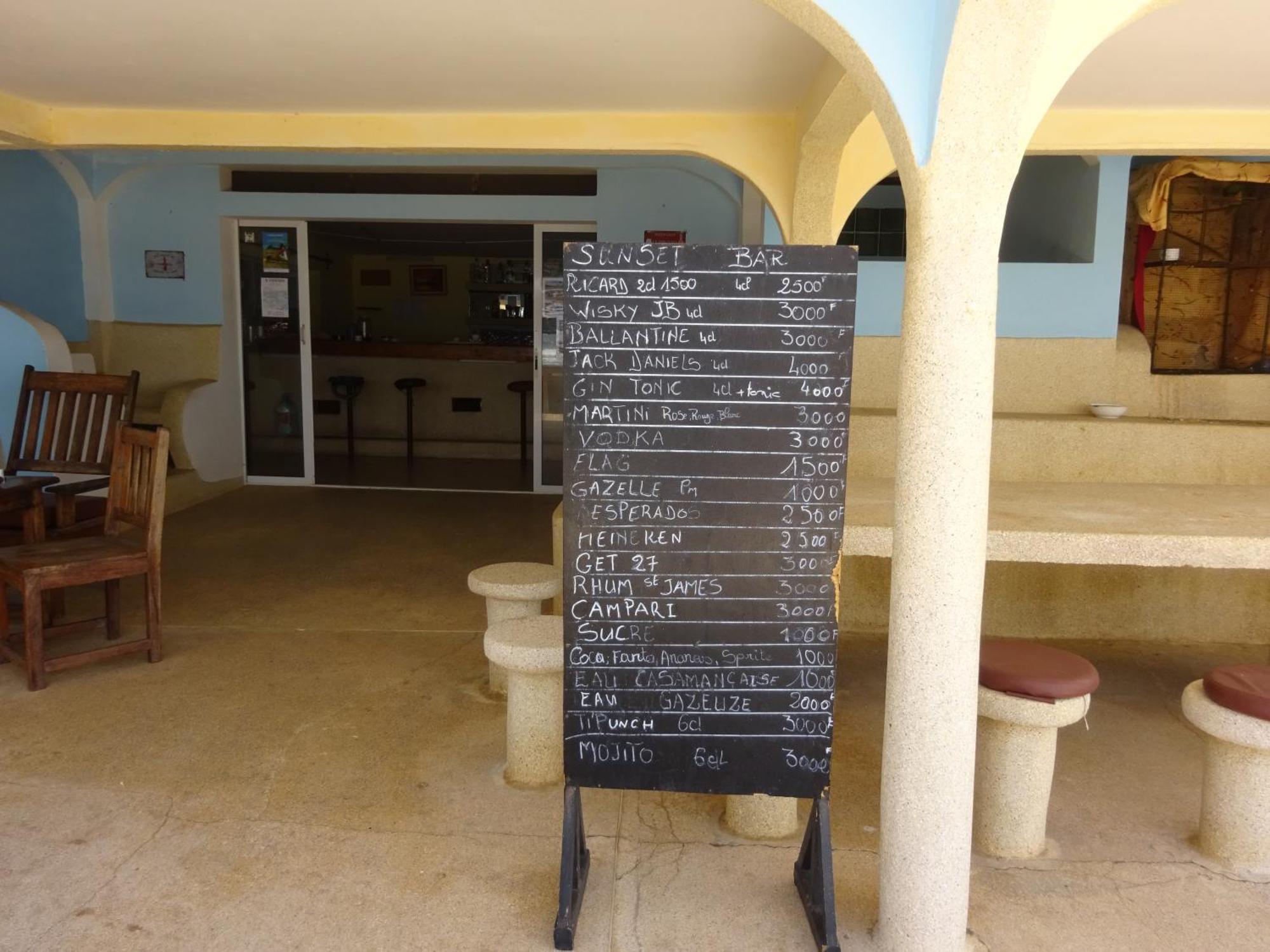 Hotel Du Bar De La Mer Cap Skirring Kabrousse ภายนอก รูปภาพ