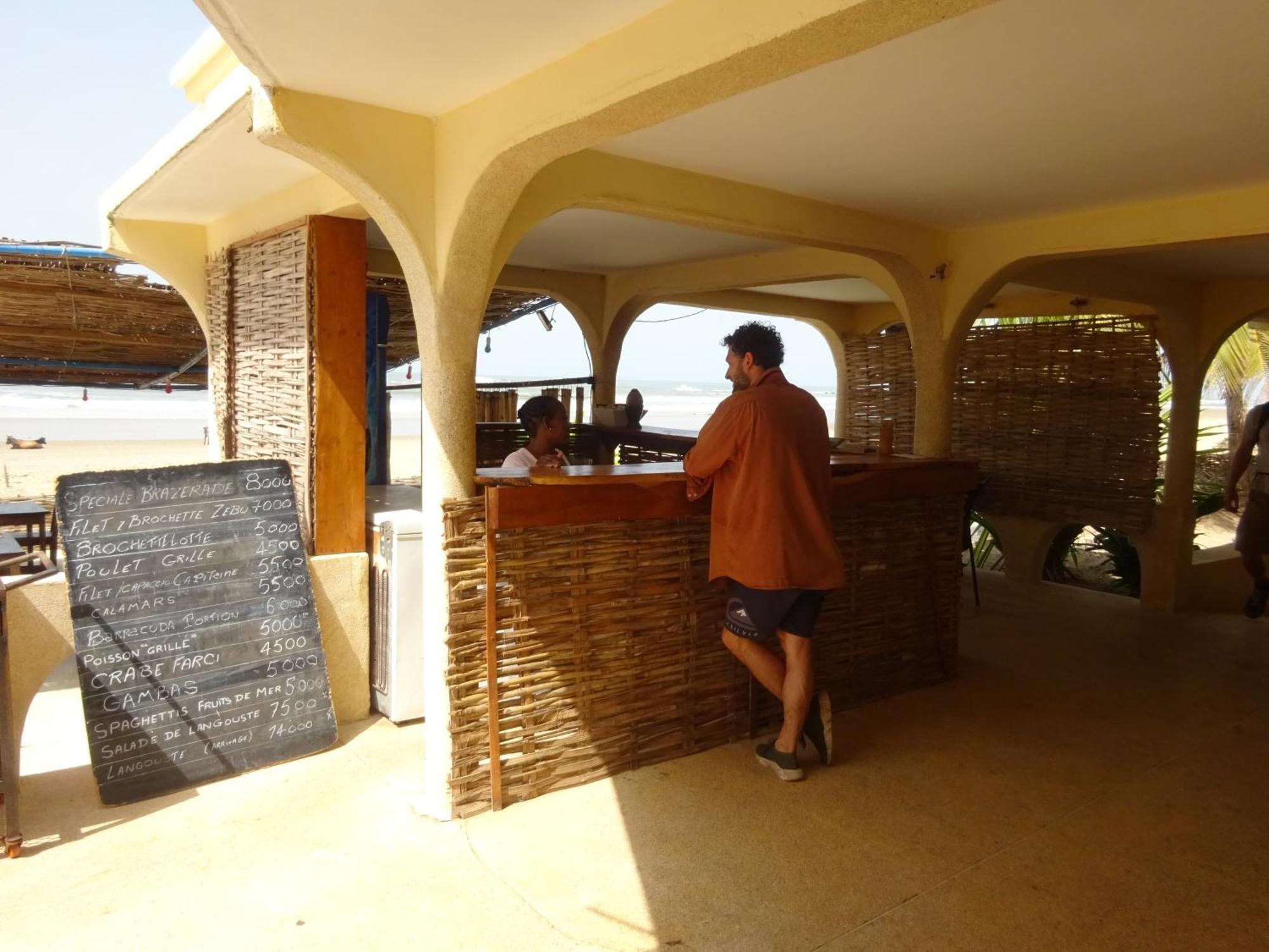 Hotel Du Bar De La Mer Cap Skirring Kabrousse ภายนอก รูปภาพ