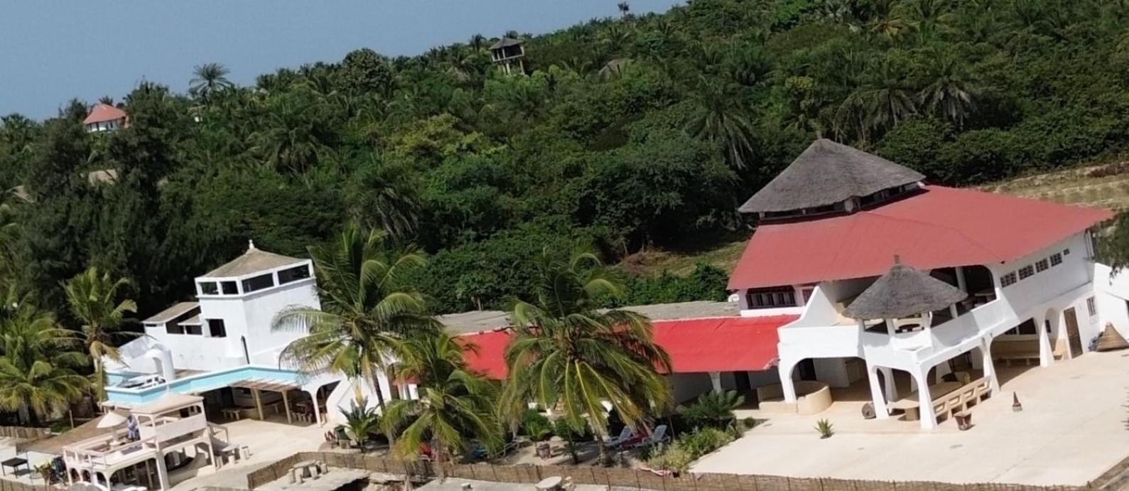 Hotel Du Bar De La Mer Cap Skirring Kabrousse ภายนอก รูปภาพ